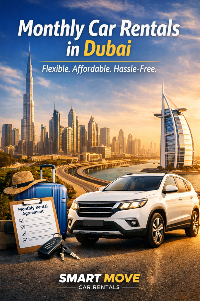 The Convenience of Monthly Car Rentals in Dubai